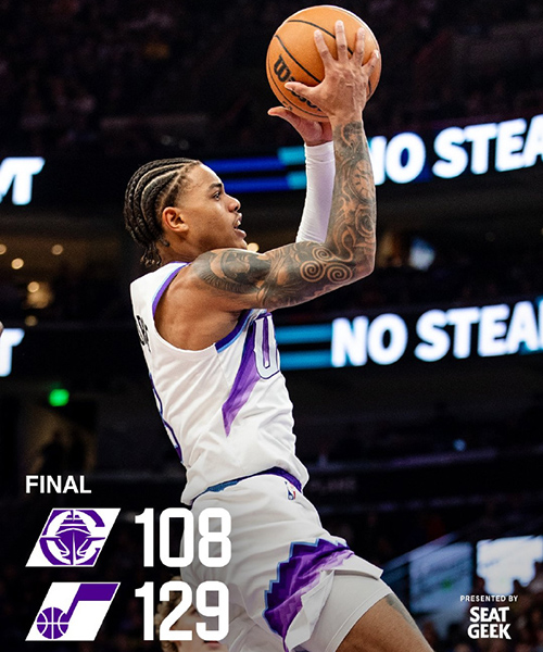 快船108-129惨败爵士,凯斯勒22+9,哈登15+11,祖巴茨19分