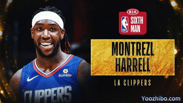 NBA最佳第六人<a href=/lanqiuzhoubian/clippers/ target=_blank class=infotextkey>快船</a>前锋哈雷尔当选