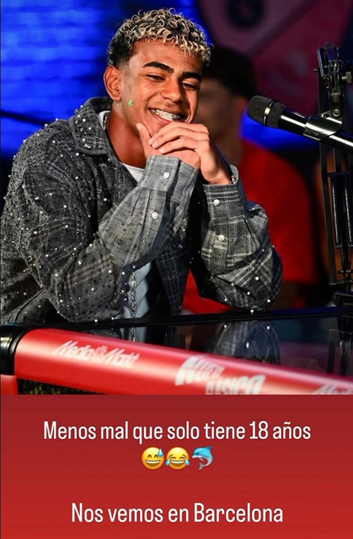 亚马尔父亲发声：还好他才18岁，<a href=/zuqiuzhoubian/barcelona/ target=_blank class=infotextkey>巴萨</a>再见！