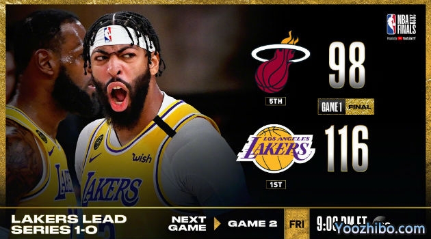 <a href=/lanqiuzhoubian/lakers/ target=_blank class=infotextkey>湖人</a>大胜<a href=/lanqiuzhoubian/heat/ target=_blank class=infotextkey>热火</a>总决赛开门红