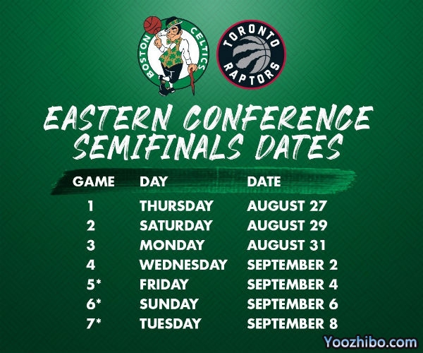<a href=/lanqiuzhoubian/celtics/ target=_blank class=infotextkey>凯尔特人</a>vs<a href=/lanqiuzhoubian/raptors/ target=_blank class=infotextkey>猛龙</a>次轮对阵表出炉